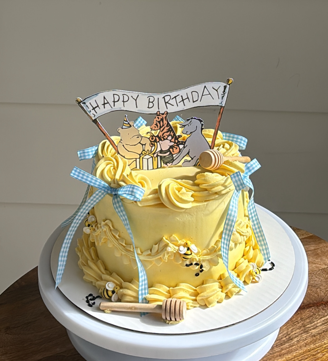 Hunny Bee Themed Cake